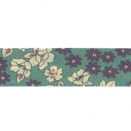 BIES TERMOADHESIVO 2M X 20MM TURQUESA (mín. 5 un.)